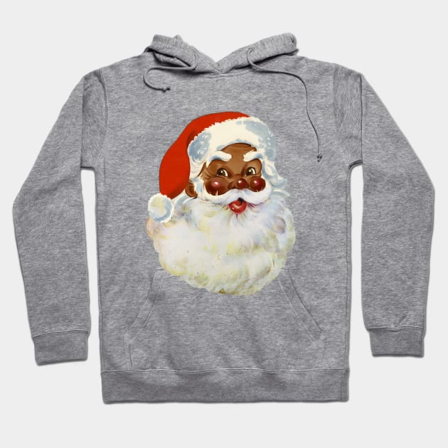 Black Santa's Beard is Fluffy Hoodie by Eugene and Jonnie Tee's